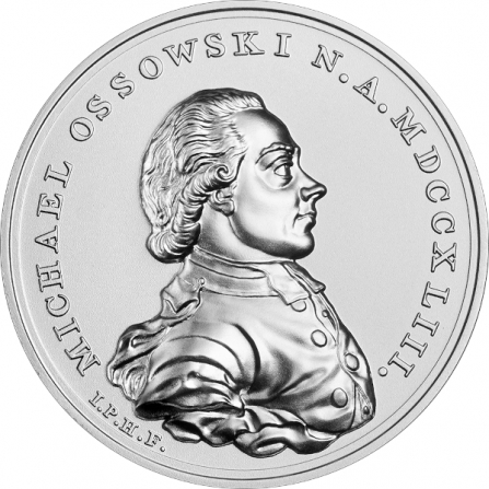Rewers monety 50 zł Michał Ossowski