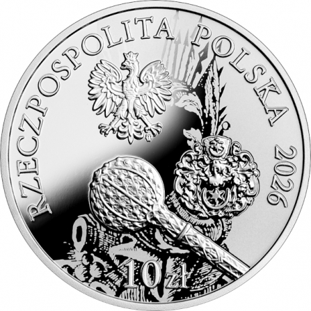 Awers monety10 zł Jan Tarnowski