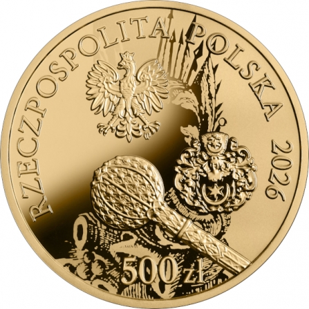 Awers monety500 zł Jan Tarnowski