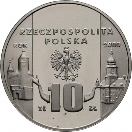 Coin obverse 10 pln Polish Museum in Rapperswil - 130th Anniversary of Foundation