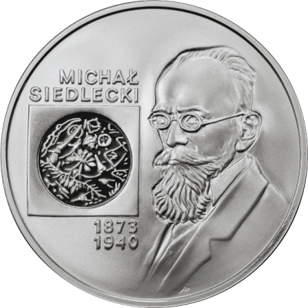 Coin reverse 10 pln Michał Siedlecki (1873-1940)